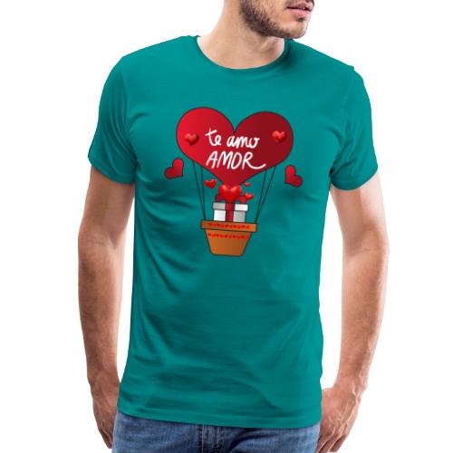 Fashion Valentine's Day Hearts, Gifts February 14 - Men's Premium T-Shirt