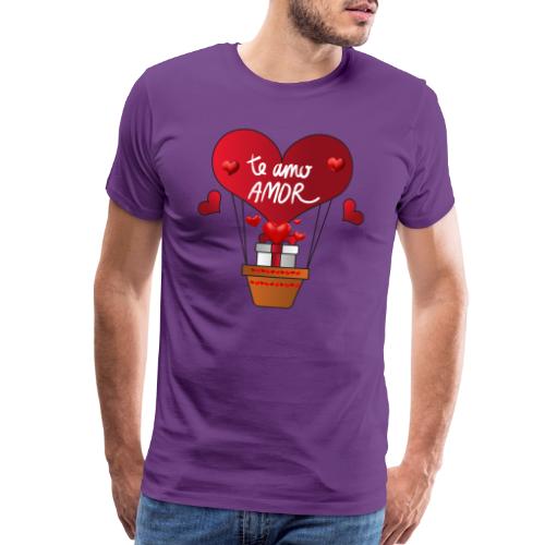 Fashion Valentine's Day Hearts, Gifts February 14 - Men's Premium T-Shirt
