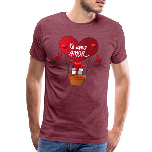 Fashion Valentine's Day Hearts, Gifts February 14 - Men's Premium T-Shirt