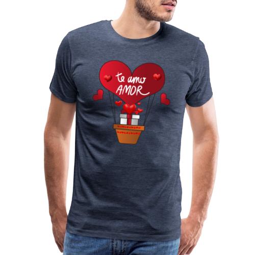 Fashion Valentine's Day Hearts, Gifts February 14 - Men's Premium T-Shirt