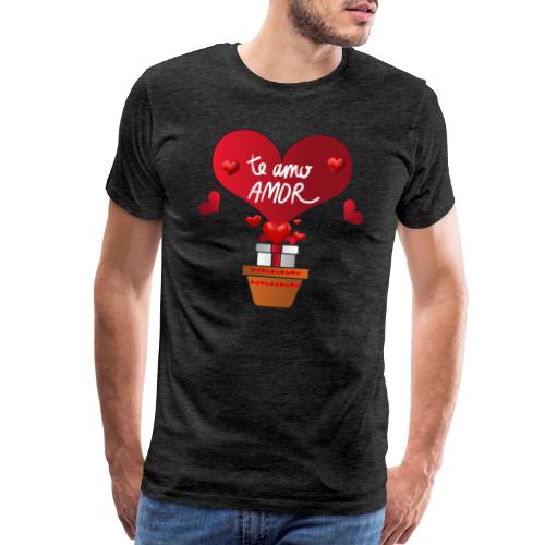 Fashion Valentine's Day Hearts, Gifts February 14 - Men's Premium T-Shirt