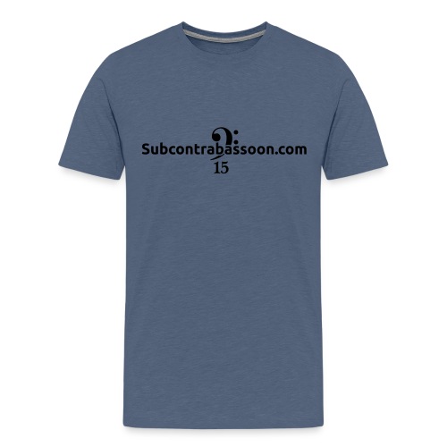 Subcontrabassoon Logo - Men's Premium T-Shirt