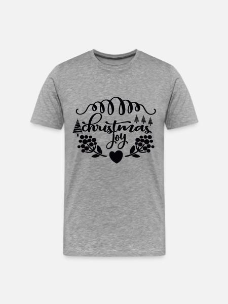 Christmas joy - Men's Premium T-Shirt - heather gray