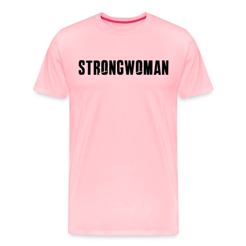 strongwoman horiz - Men's Premium T-Shirt