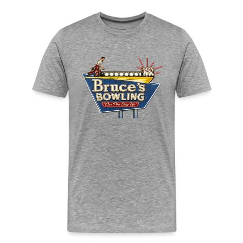 Bruce's Bowling - Men's Premium T-Shirt