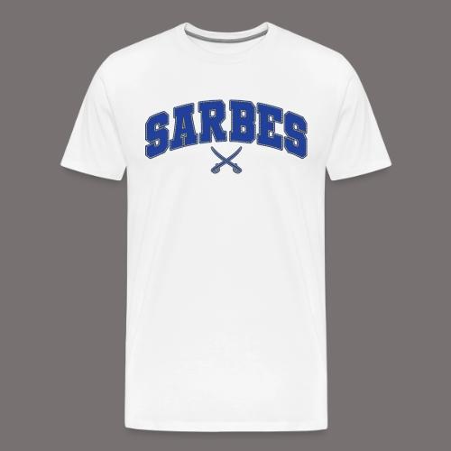 Sarbes - Blue & Gold - Men's Premium T-Shirt