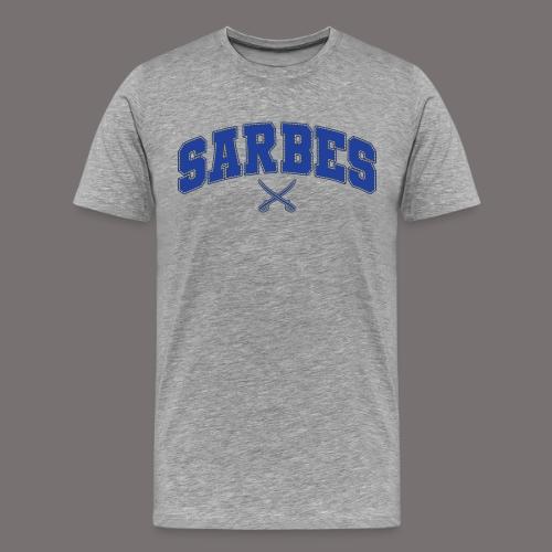 Sarbes - Blue & Gold - Men's Premium T-Shirt