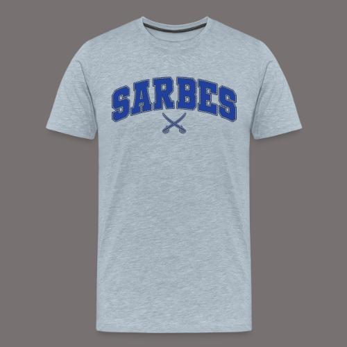 Sarbes - Blue & Gold - Men's Premium T-Shirt