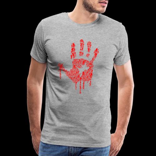 The Haunted Hand Of Zombies - Men's Premium T-Shirt