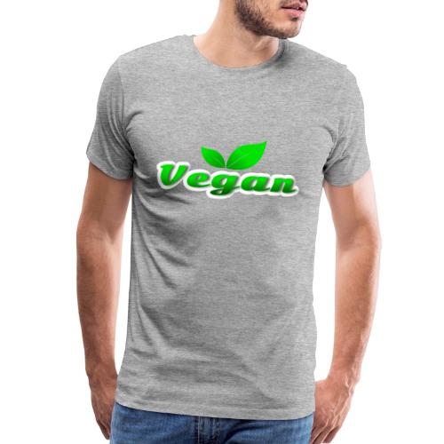 Pure Vegan Leaves - Men's Premium T-Shirt
