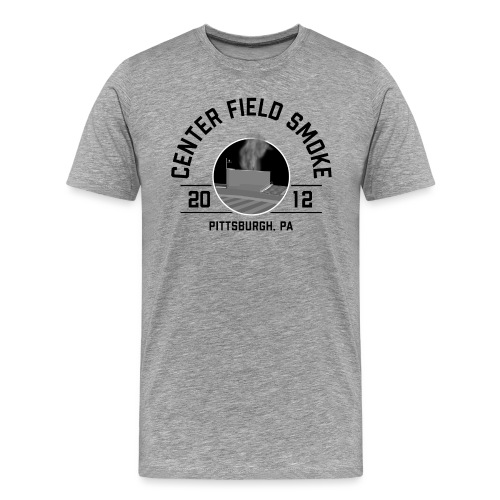 Center Field Smoke (Light) - Men's Premium T-Shirt