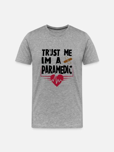 Paramedic - Men's Premium T-Shirt - heather gray