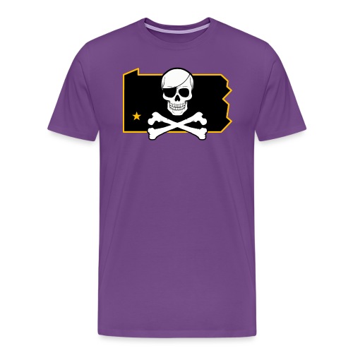 Bones PA (Sticker) - Men's Premium T-Shirt
