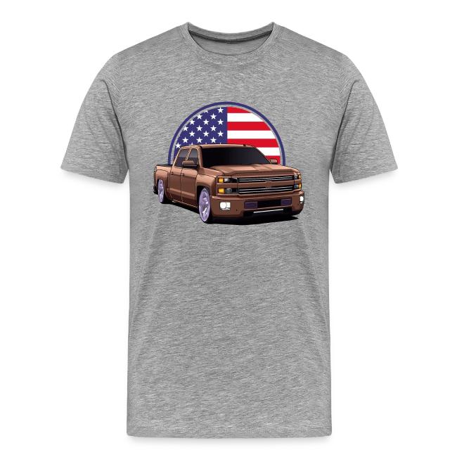 Silverado Truclk USA Flag