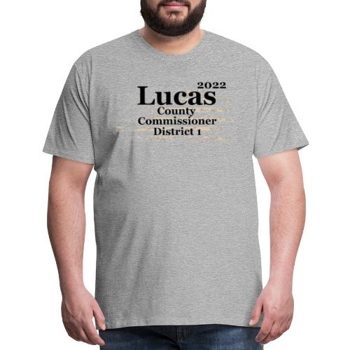 Lucas for Williamson County Commission- District 1 - Men's Premium T-Shirt