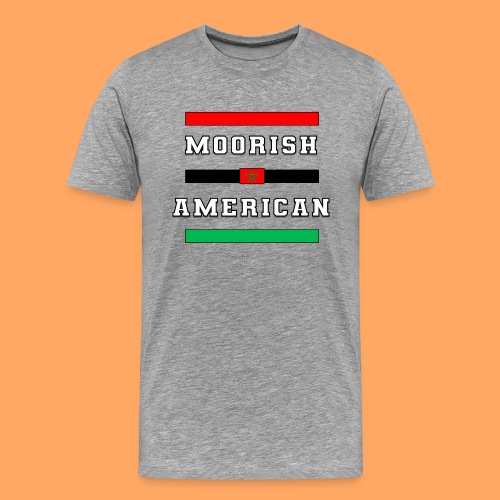 Moorish American Bars - Men's Premium T-Shirt