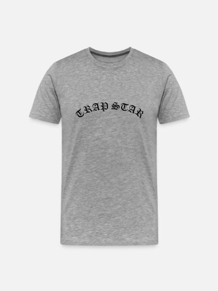Trap Star - Men's Premium T-Shirt - heather gray