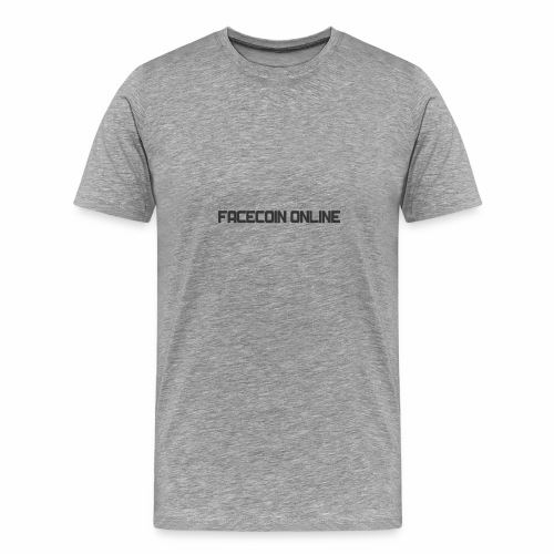 facecoin online dark - Men's Premium T-Shirt