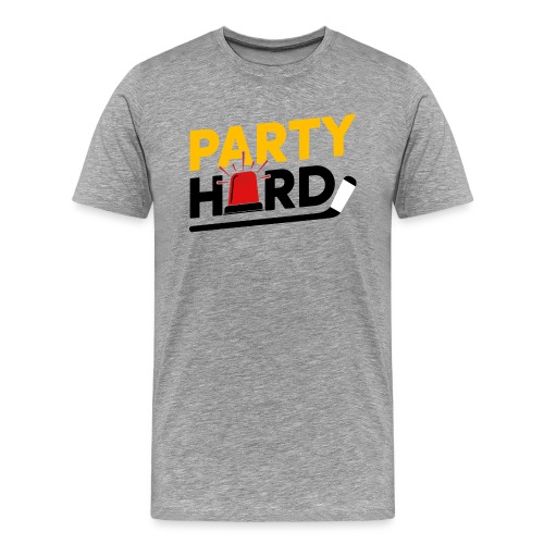 Party Hard on Light - Men's Premium T-Shirt