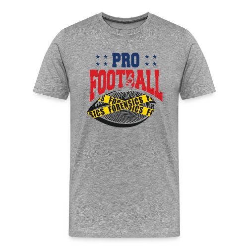 PRO FOOTBALL FORENSICS - Men's Premium T-Shirt