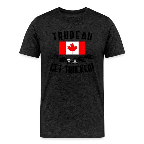 Trudeau: Get Trucked! - Men's Premium T-Shirt