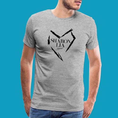 Sharon Lia Band Scratch Heart - Men's Premium T-Shirt