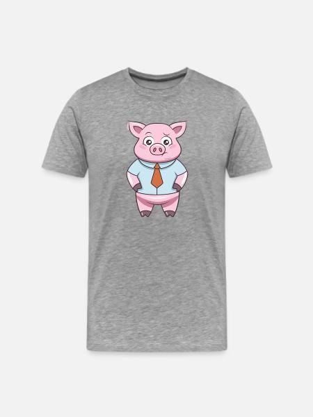 John the lawyer - Men's Premium T-Shirt - heather gray