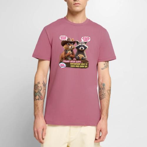 Freedom Squirrel and Raccoon - Men's Premium T-Shirt