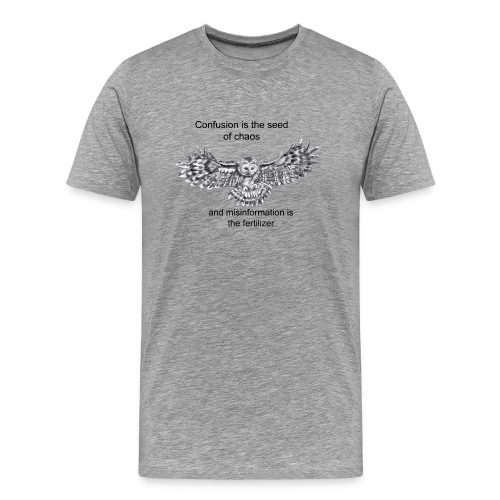 Chaos owl - Men's Premium T-Shirt