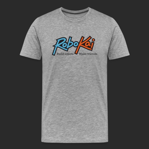 Robokai Logo Stacked - Men's Premium T-Shirt
