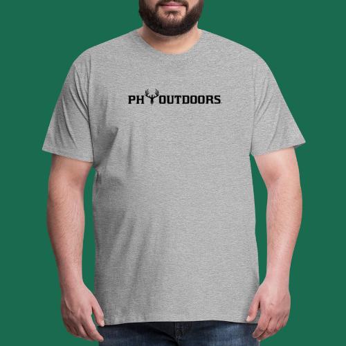 PH Outdoors® Black Long - Men's Premium T-Shirt