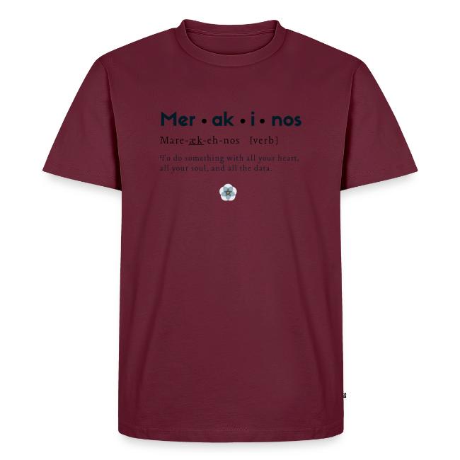 Merakinos definition with logo