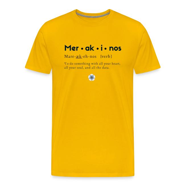 Merakinos definition with logo
