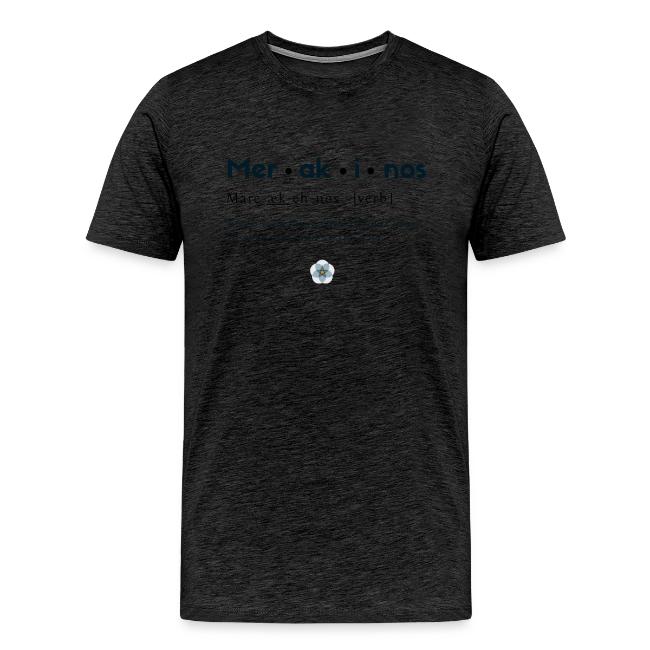 Merakinos definition with logo