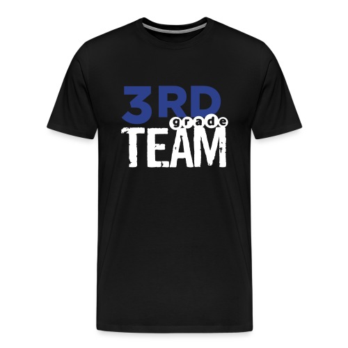 Bold 3rd Grade Team Teacher T-Shirts - Men's Premium T-Shirt