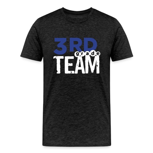 Bold 3rd Grade Team Teacher T-Shirts - Men's Premium T-Shirt