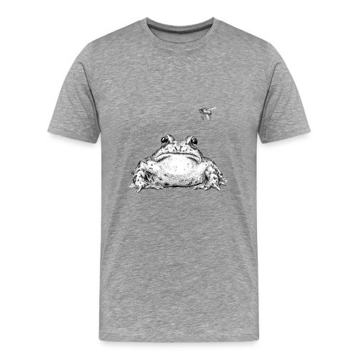 Frog with Fly by Imoya Design - Men's Premium T-Shirt