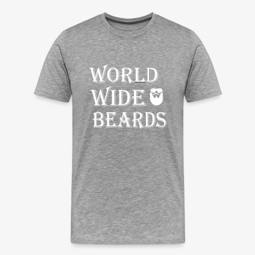 WORLD WIDE BEARDS - Men's Premium T-Shirt