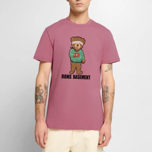 RONS BASEMENT Merchandise - Blindfolded Bear - Men's Premium T-Shirt