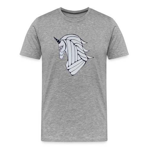 Unicorn Trojan horse - Men's Premium T-Shirt
