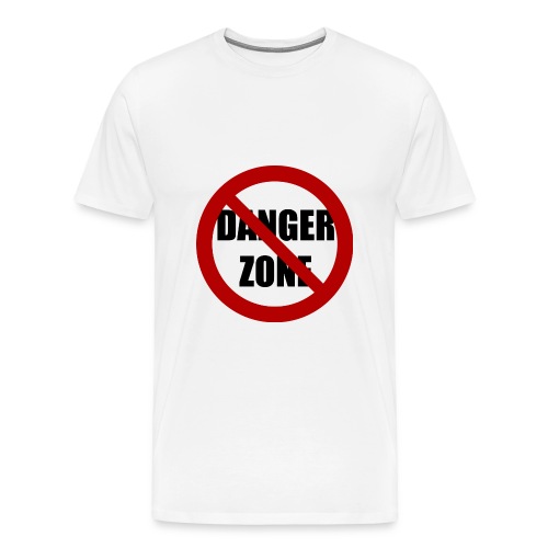No Danger Zone - Men's Premium T-Shirt