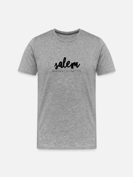Salem Massachusetts - Men's Premium T-Shirt - heather gray