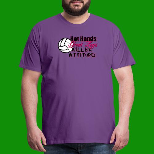 Hot Hands Volleyball - Men's Premium T-Shirt