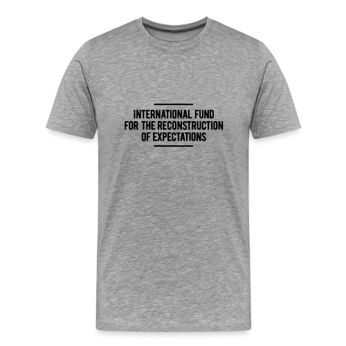 International Fund for The Reconstruction of Expec - Men's Premium T-Shirt
