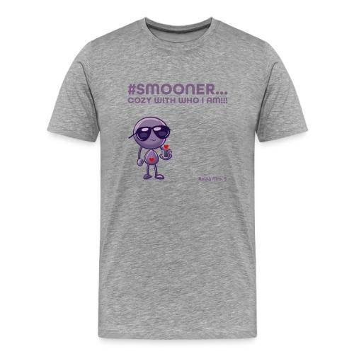 Smoon City_Cozy with who I am - Men's Premium T-Shirt