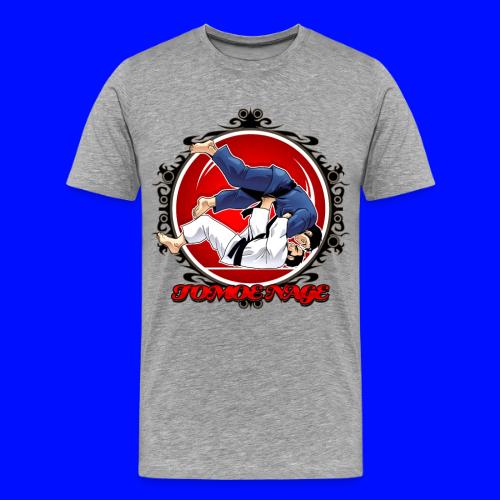 Judo Shirt Jiu Jitsu Shirt Throw Tomoe Nage - Men's Premium T-Shirt