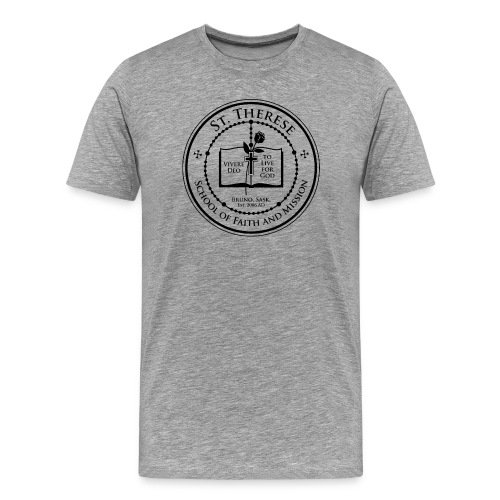 STS School Crest lineart png - Men's Premium T-Shirt