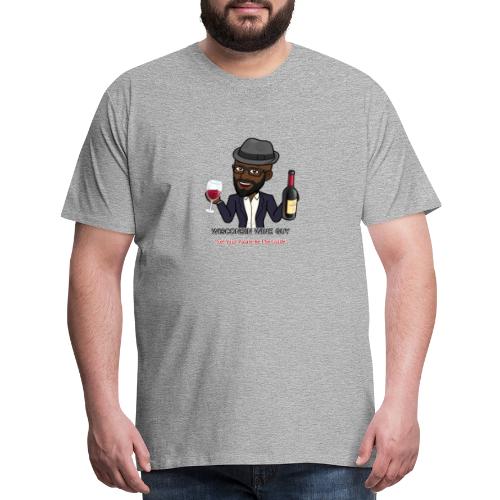 Wisconsin Wine Guy Logo - Men's Premium T-Shirt