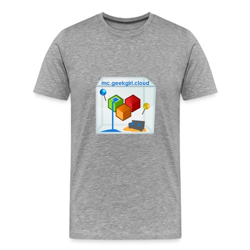 geekgirl.cloud logo - Men's Premium T-Shirt