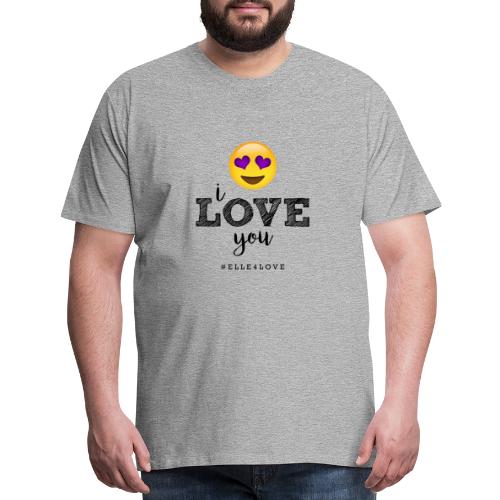 I LOVE you - Men's Premium T-Shirt